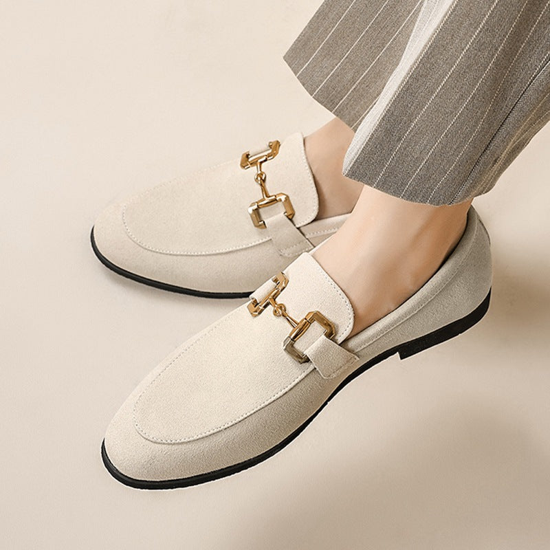 Fashion Personality Suede Leather Shoes for Men