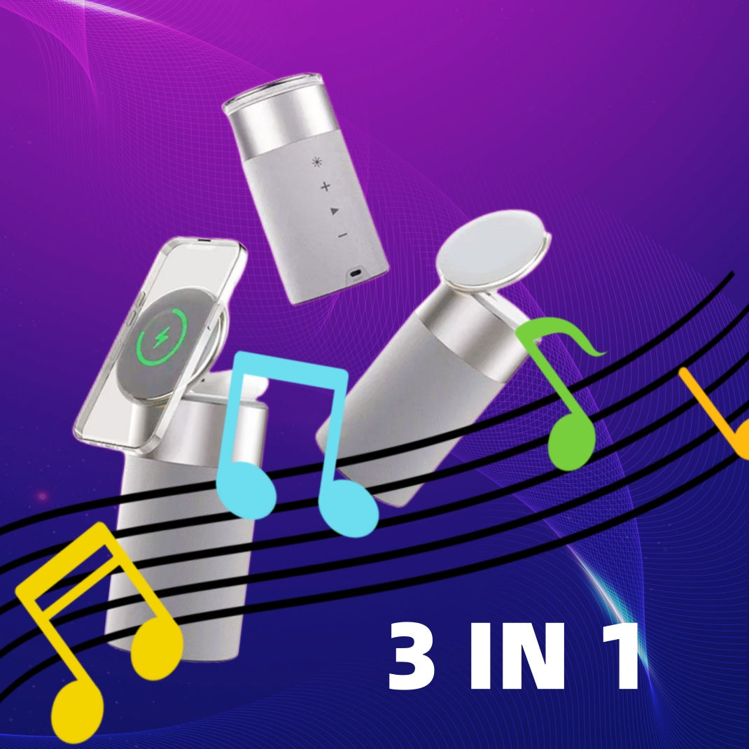 Air Pods Wireless Charger Portable Bluetooth Speaker