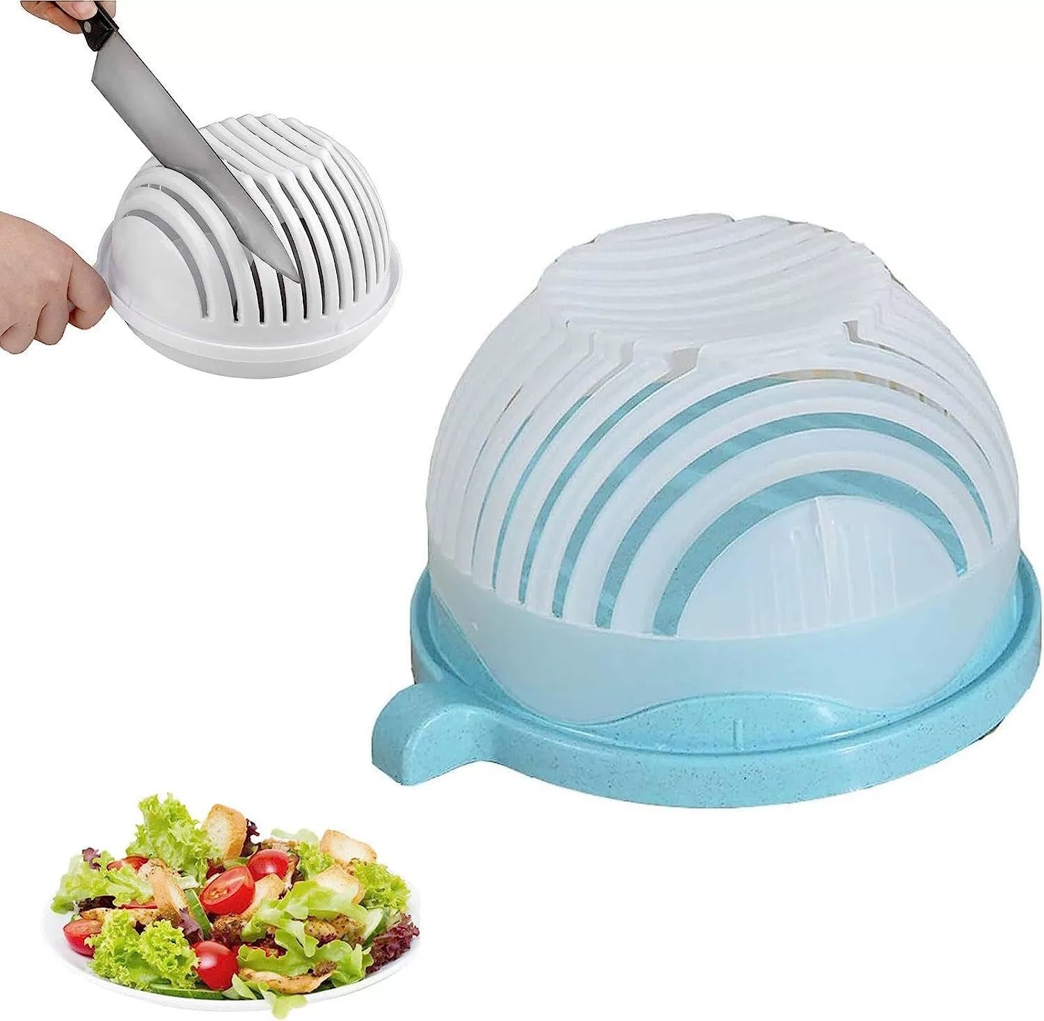 Creative Salad Cutter