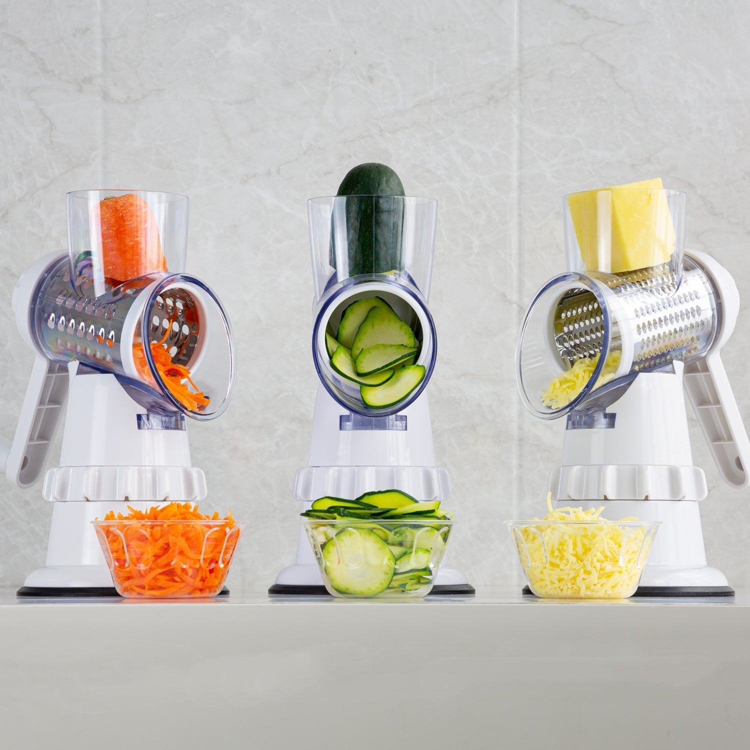 3 In 1 Vegetable Slicer Manual Kitchen