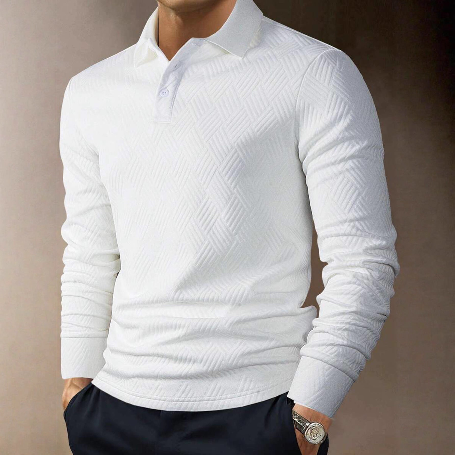 Long Sleeve Polo Shirt