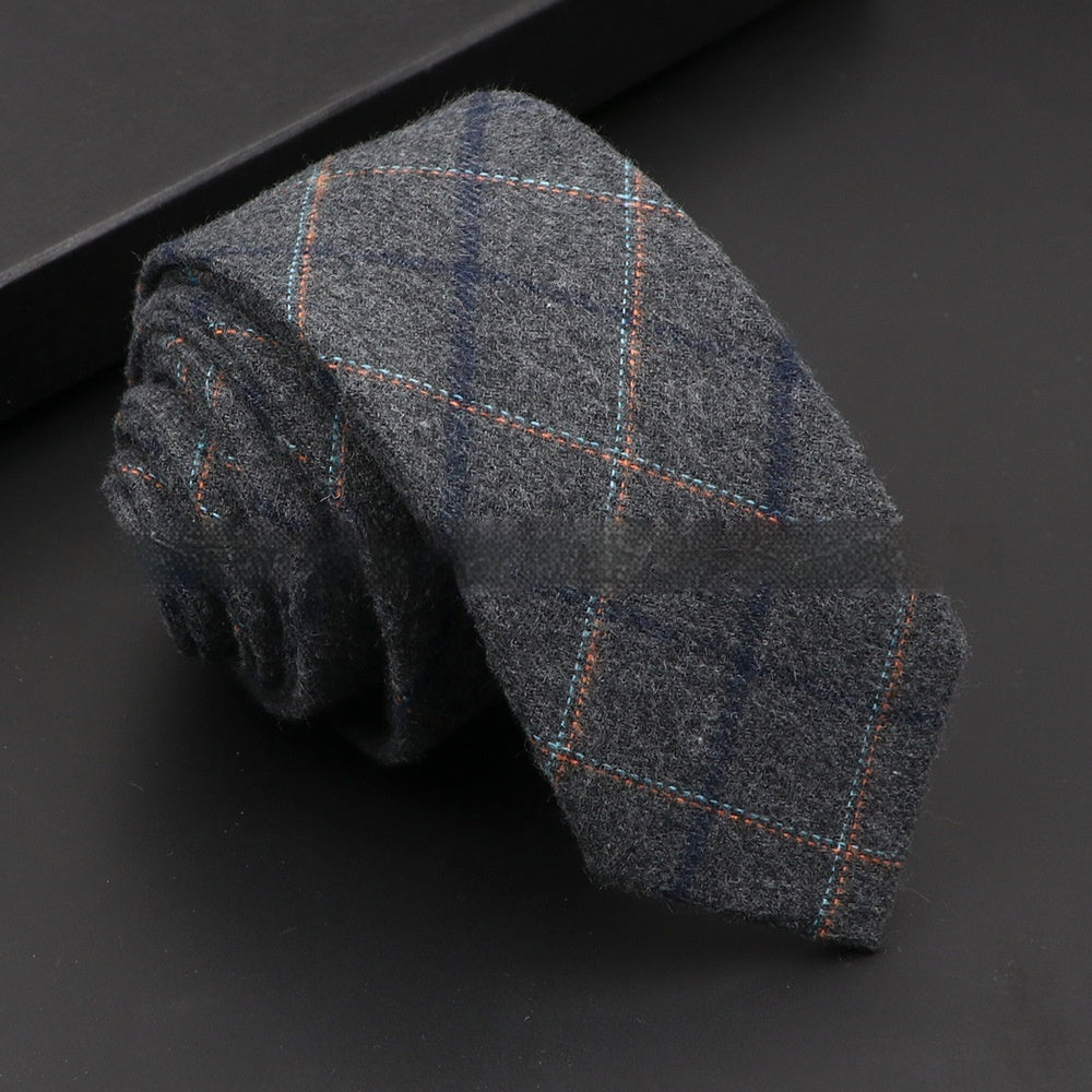 Artificial Woolen Necktie Korean