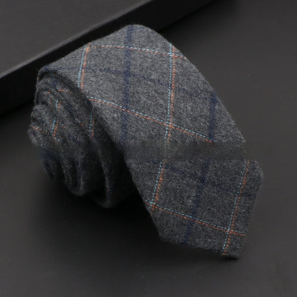 Artificial Woolen Necktie Korean
