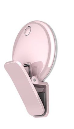 Make-up Selfie With Mobile Phone full Fill Light