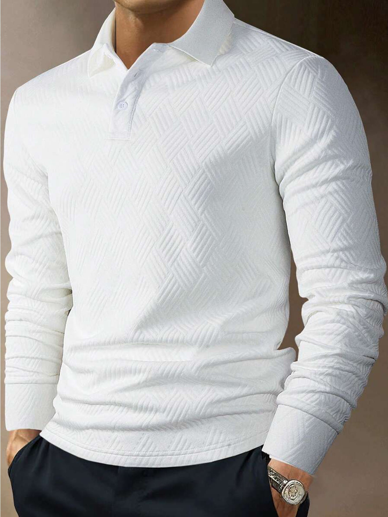 Long Sleeve Polo Shirt