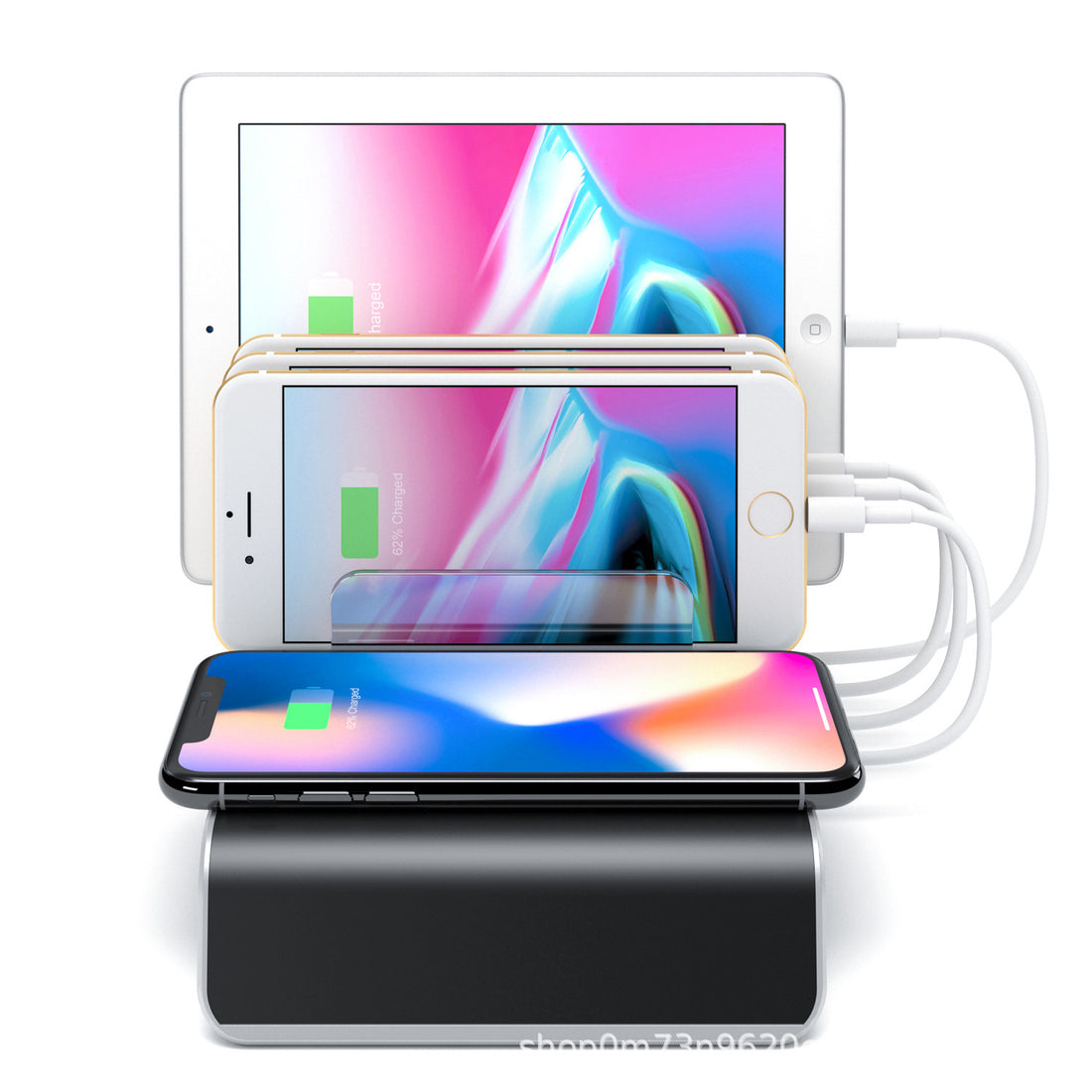Mobile phone tablet charging stand