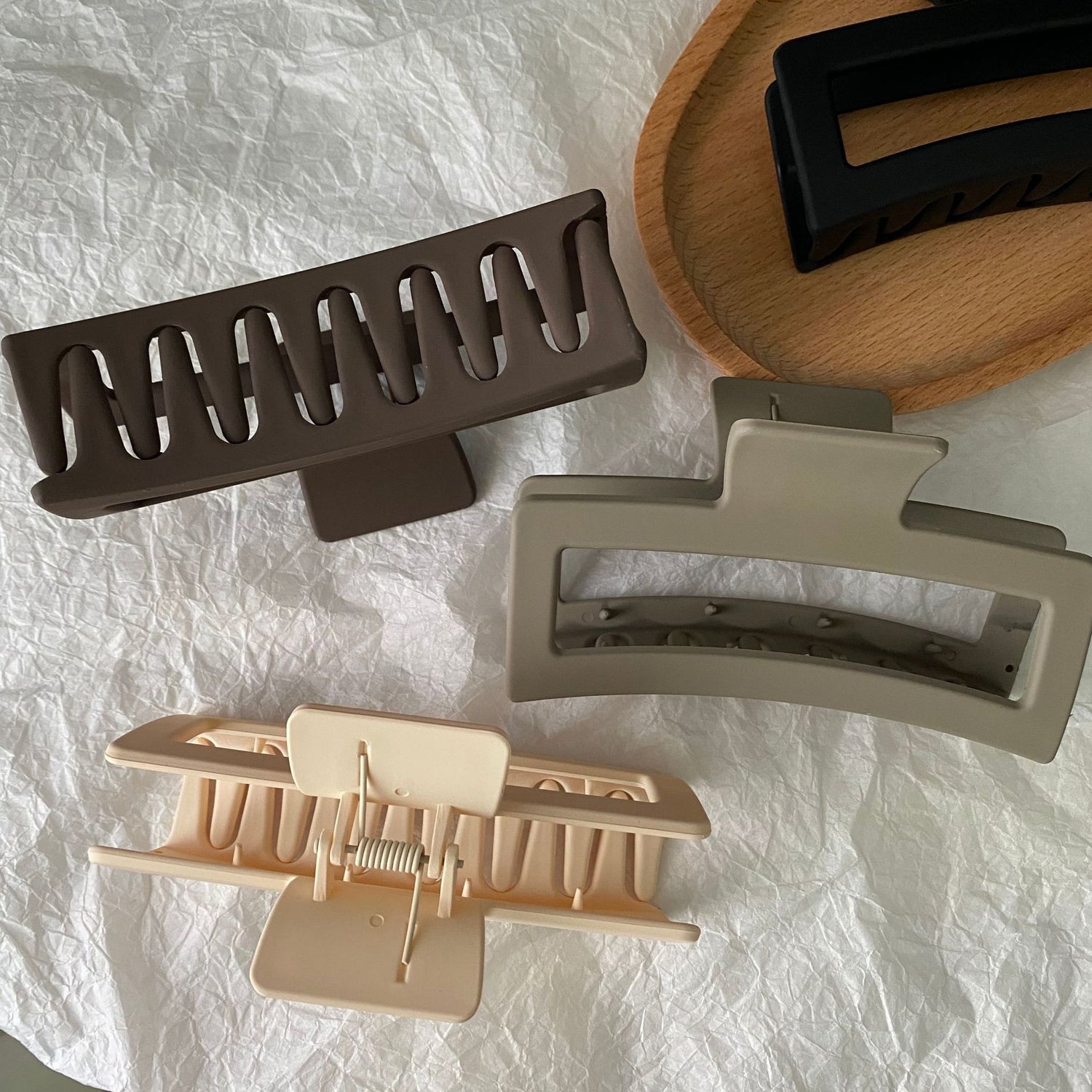 Extra Large 13cm Simple Retro Frosted