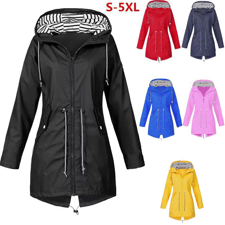 Women Waterproof Raincoat