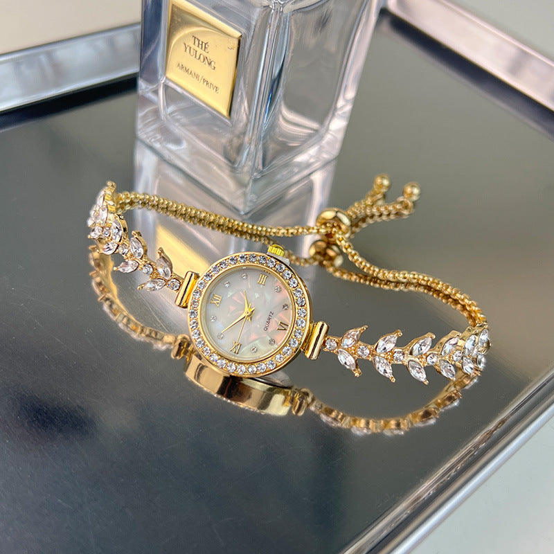Affordable Luxury Diamond Bracelet Quartz Watch