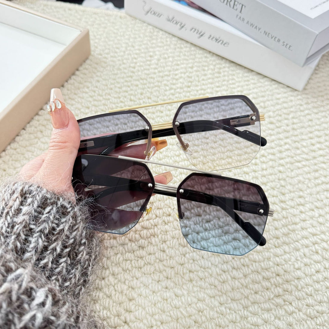 Fashion Glasses Frameless