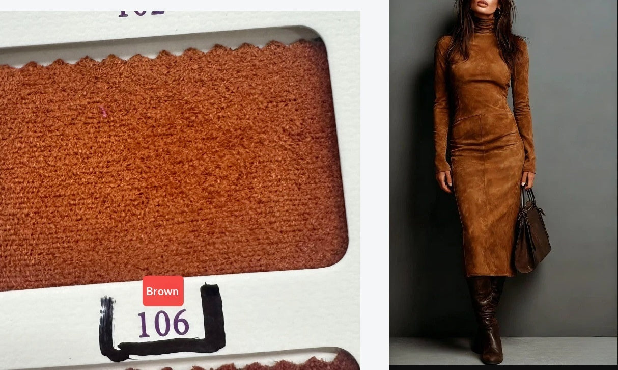 Womens Long-sleeve Base Dress