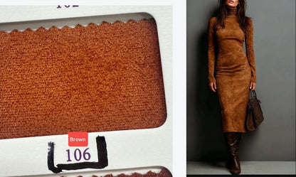 Womens Long-sleeve Base Dress